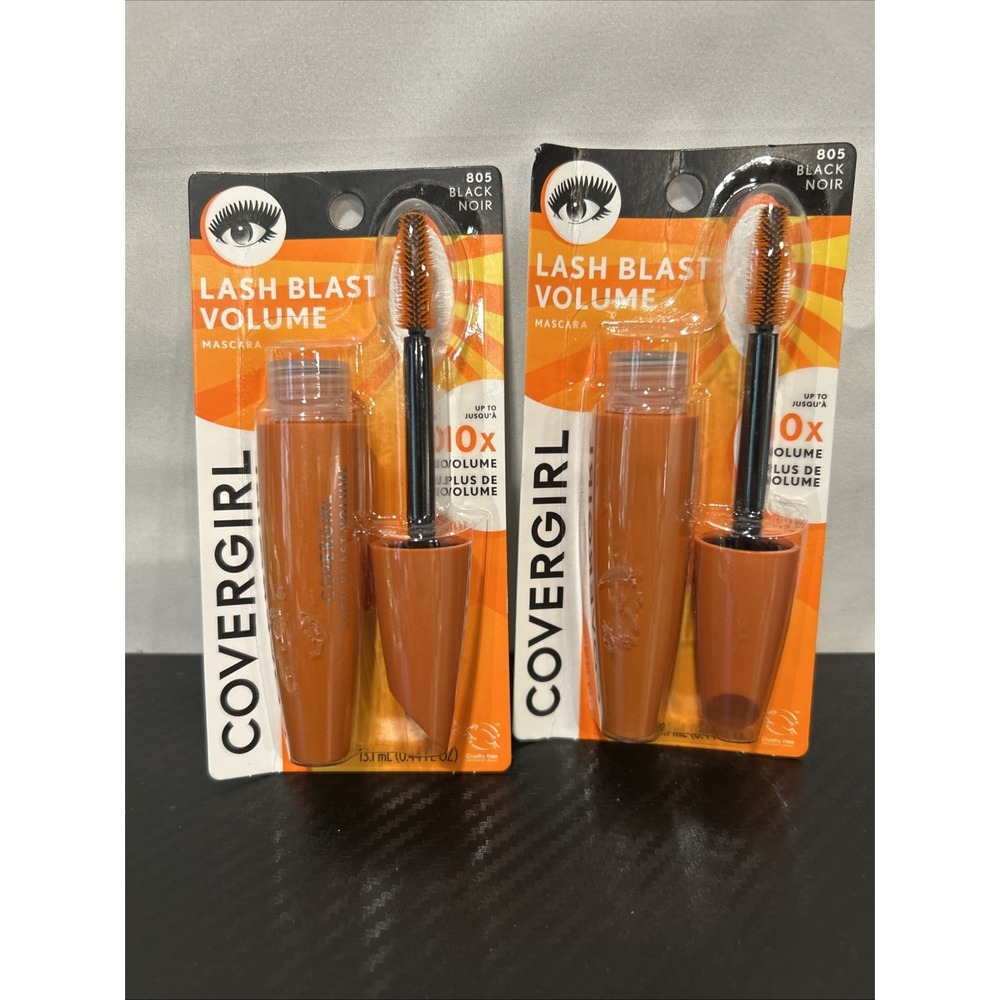 NEW Covergirl Lash Blast Volume Mascara-800 Very Black 2 Pack